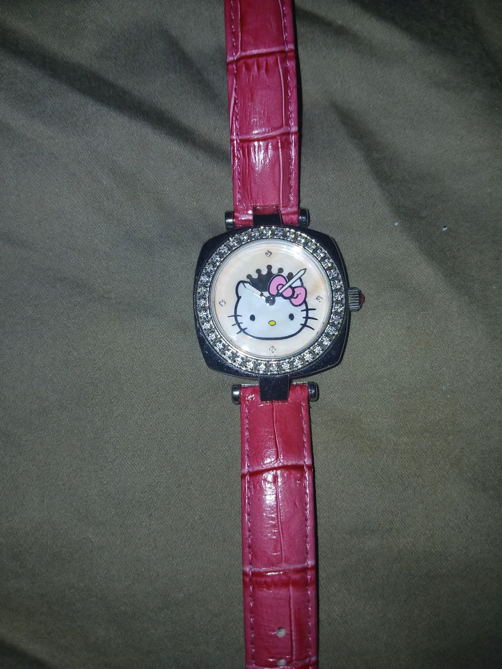 Hello Kitty Silver Watch